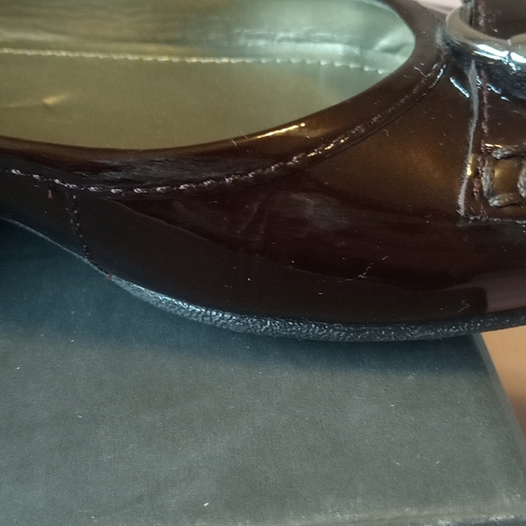Anne Klein iflex Leather Flats - Picture 6 of 8